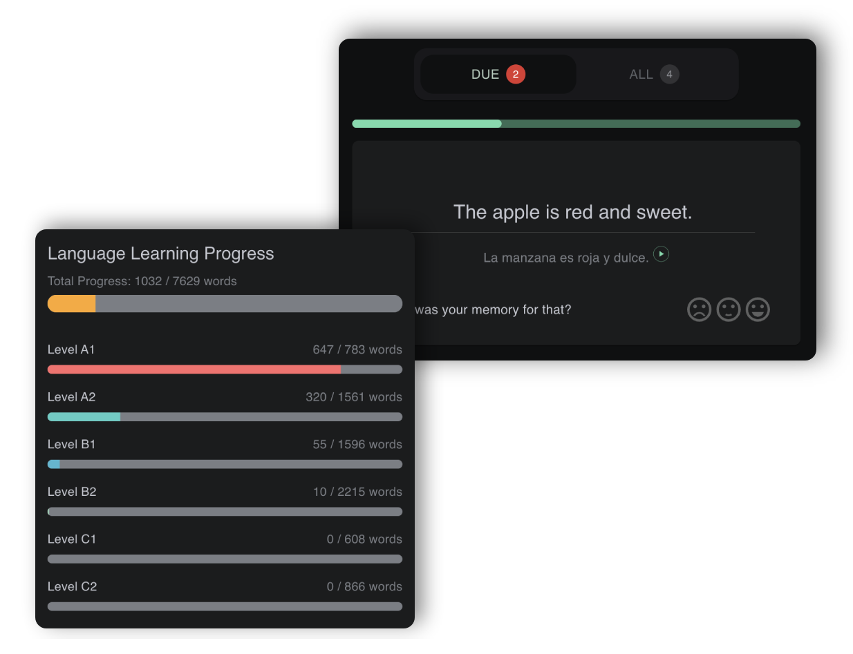 FluentCheese app preview